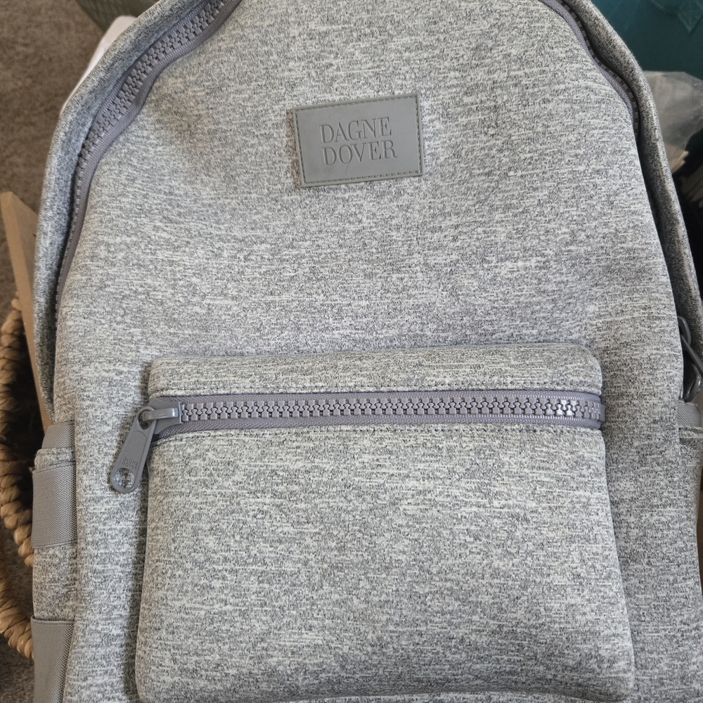 Dagne Dover Dakota Large Gray Backpack